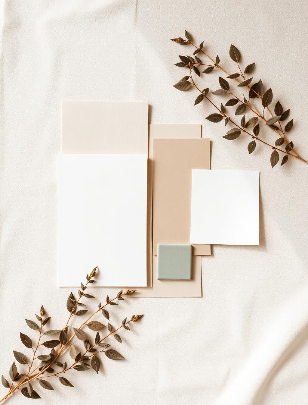 Moodboard di materiali e texture per interior design